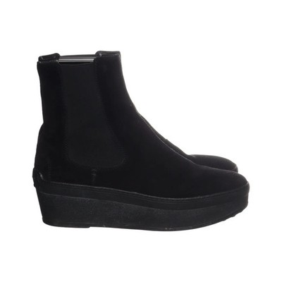 Tod's, Chelsea Boots, Größe: 38 1/2, Schwarz, Damen #FQB