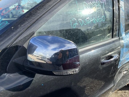 Driver Side View Mirror Chrome Blind Spot Alert OEM 11-22 DURANGO 1350973