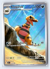 Pokemon Krokorok (Illustration Rare) #136 Black Bolt on eBay