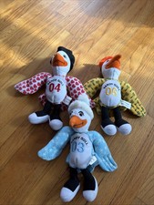San Diego Gulls AHL Ice Hockey Sandy Gull Mascot Plush Toy  Lot Of 3