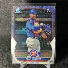 2023 Bowman Chrome - Prospects Adan Sanchez #BCP-219 Mojo Refractor (RC)