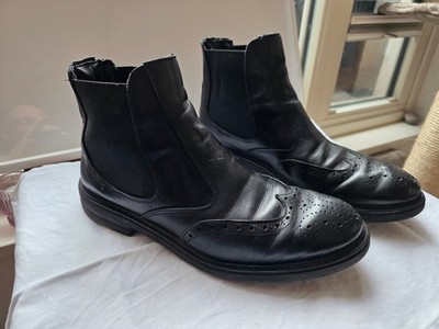 Chelsea Boots-Budapester Style Größe 43