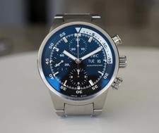 IWC Aquatimer Men's Black Watch with Arrow Markers/Baton Indexes Dial - IW371928 6