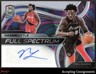 2020-21 Panini Spectra Full Spectrum Marble #22 Nassir Little AUTO 5/5 Blazers