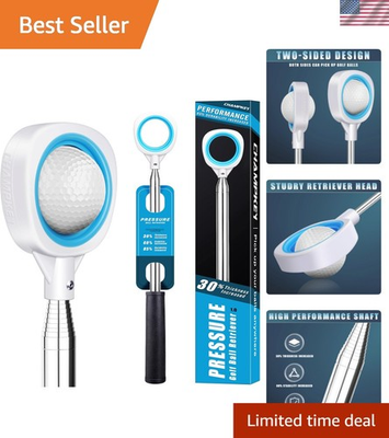 #ad Pressure Golf Ball Retriever Performance Version Thicken Stainless Steel Sh... $32.08