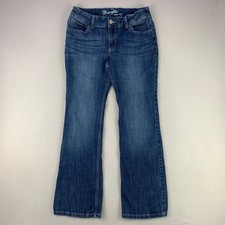 Wrangler Jeans Womens 11 Blue Mid Rise Bootcut Stretch Western Rodeo Cowgirl