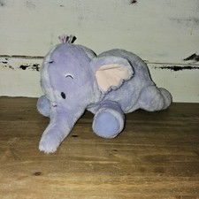Disney Store Winnie The Pooh -Purple Heffalump Plush Stuffed Toy