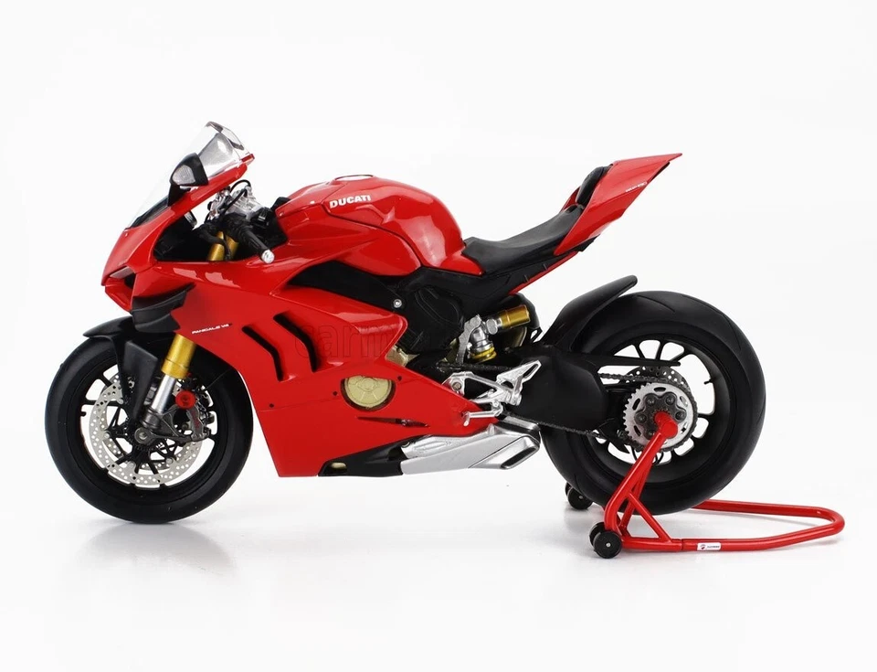 MODELLINO MOTO 1:12 TRUESCALE MINIATURES TSM DUCATI PANIGALE V4 S 2018 DIE CAST - Immagine 4 di 4