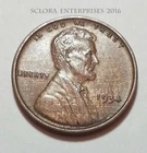 1934 P Lincoln Wheat Cent / Penny *AU - ABOUT UNCIRCULATED*   *FREE SHIPPING*