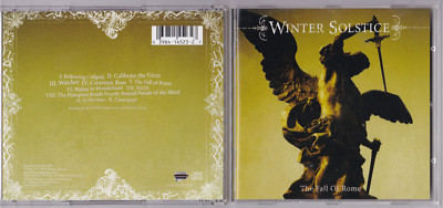 WINTER SOLSTICE -The Fall Of Rome- CD Metal Blade Records near mint