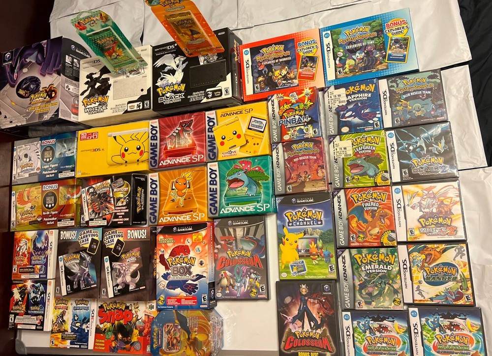 Pokemon Emerald And All The Rare Pokémon Collection Bundle,all Seal !!!!