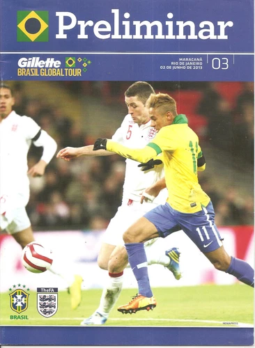BRAZIL SOCCER - Brasil 2013 v England - Friendly International