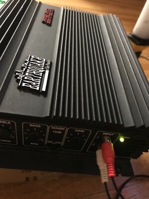 EARTHQUAKE POWER 400TX アンプ Old School Earthquake of San Francisco 400tx Car Amplifier