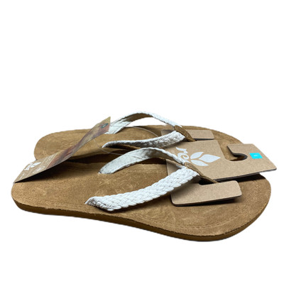 reef gypsy macrame flip flops