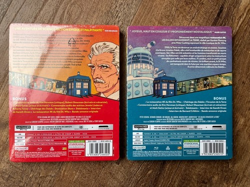 Dr. Who & the Daleks + Dalek's Invasion Earth: 2150 AD Steelbook Collection (4K) - Picture 2 of 4