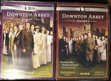 Downton Abby Season 1 & 2 DVD's, (2) 3-Disc Set, Brand New Sealed, Free S&H.