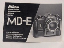 Nikon Motor Drive MD-E for for Nikon EM/FG/FG-20 Manual