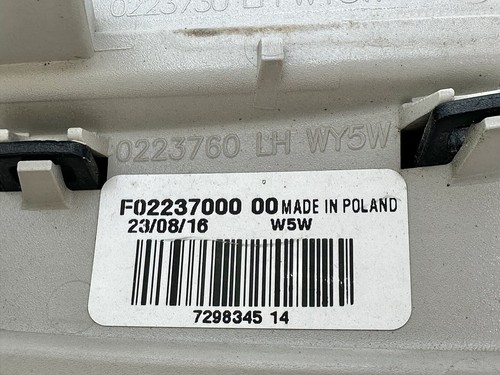 Mini Cooper F55 F56 F57 Left LH Side Fender Indicator Light Trim OEM F02237000 - Picture 5 of 12
