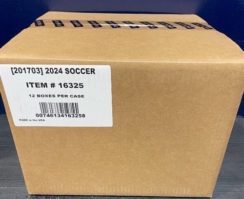 Panini Soccer 2024/25 Prizm Premier League EPL 12 Bx Sealed Case Haaland 3 Q0003