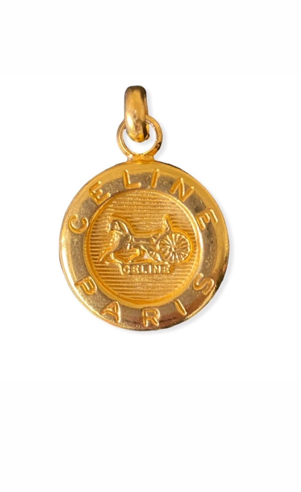 Ciondolo vintage oro CELINE