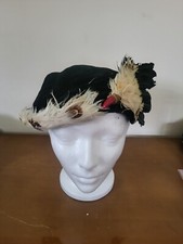 Vintage Women's Ladies Dressy Fashion Sunday Hat 1940's 5's 60's INVBB1