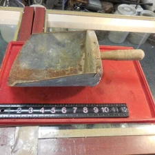 Vintage Antique Primitive Hand Made Grain Feed Scoop  Farm Tool