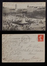 745-LYON -225 Place -La Charité le Royal Hôtel (1916)