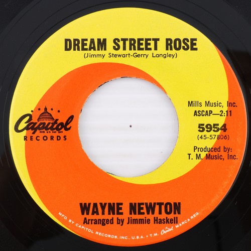 Wayne Newton – Summer Colors / Dream Street Rose - 1967 45 rpm 7" Record 5954 - Picture 3 of 17