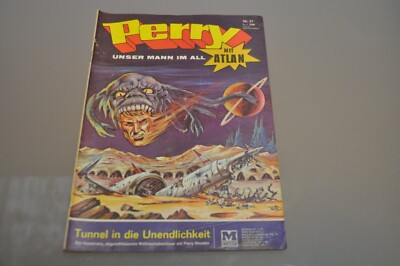 Perry - Unser Mann im All Nr. 21, Z 2-, Comic Moewig Perry Rhodan