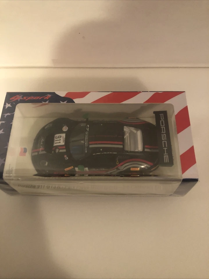 Porsche Spark 911 GT3 R Park Pl. Motorsports, CA 8 hours 2019 1:43 Diecast - Image 3 of 4