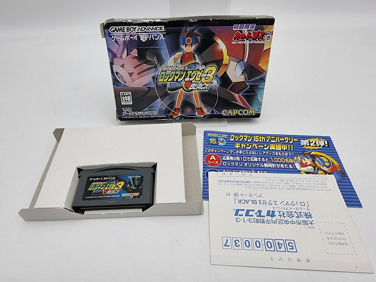 ROCKMAN 3 BLACK GAMEBOY ADVANCE JAPAN USED TESTED | eBay