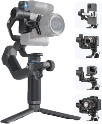 FeiyuTech SCORP MINI-2 w/AI Tracking Camera Gimbal Stabilizer for Smartphone