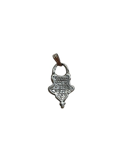 2 Sided Pregnancy Keeping Jewish Persian Judaica Silver Kaballa Amulet Pendant - Picture 19 of 24