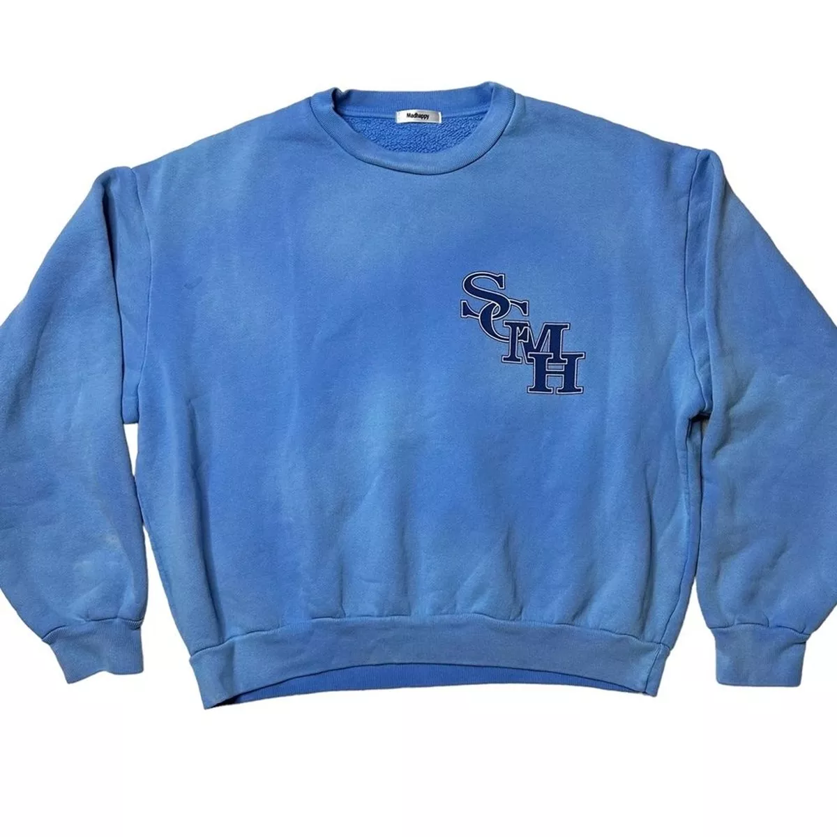 Madhappy blue sweatshirt new arrivals