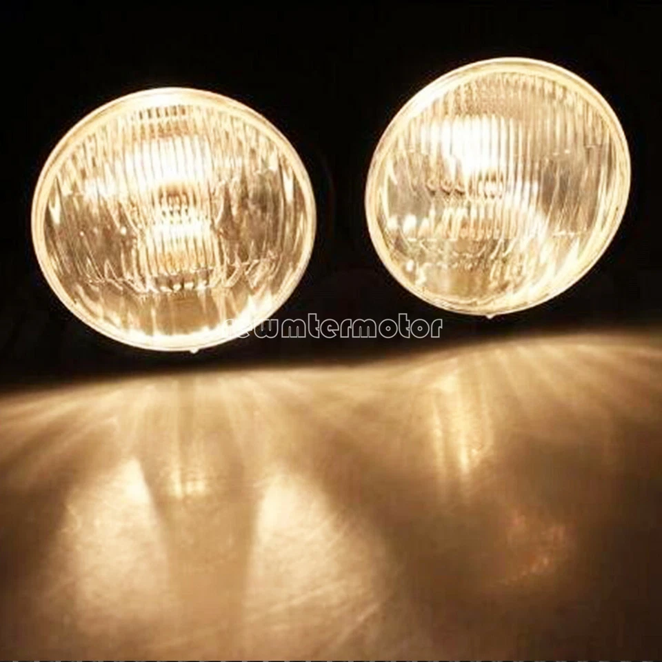 Doble Faro Negro Moto Doble Doble Lámpara Montaje Street Fighter Universal Foto 4 de 4