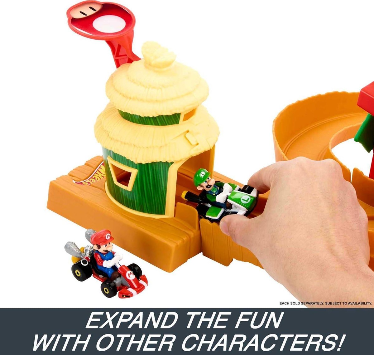 Hot Wheels 1:64 Mario Kart Circuit Truck Set - GRH28 for Hot Wheels 1:64 Mario Kart Circuit Truck Set - GRH28 for