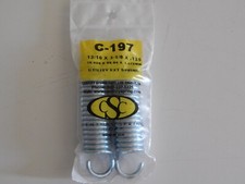 Century Spring C-197 Extension Springs 13/16  x  3-1/8 x .125 pack of 2
