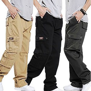 Brand-New-Men-Army-Cargo-Combat-Camo-Overall-Casual-Relaxed-Long-Pants-Trousers