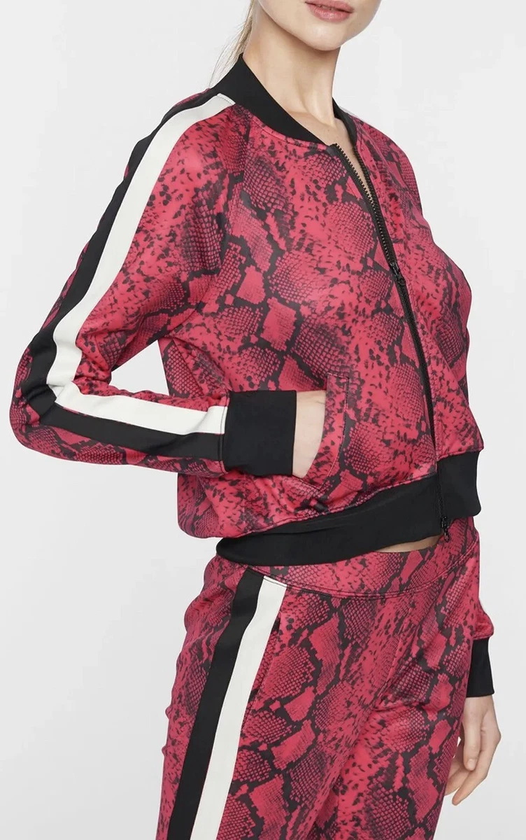 Pam & Gela Baby Boa Crop Track Jacket