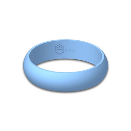 AERA Women's Silicone Wedding Ring Band Best Quality Rubber Active Ring Size 8 - Picture 22 of 25