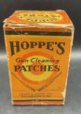 Vintage Hoppe's Gun Cleaning Patches No 3 .270 -.35 Caliber Box Is Full 100