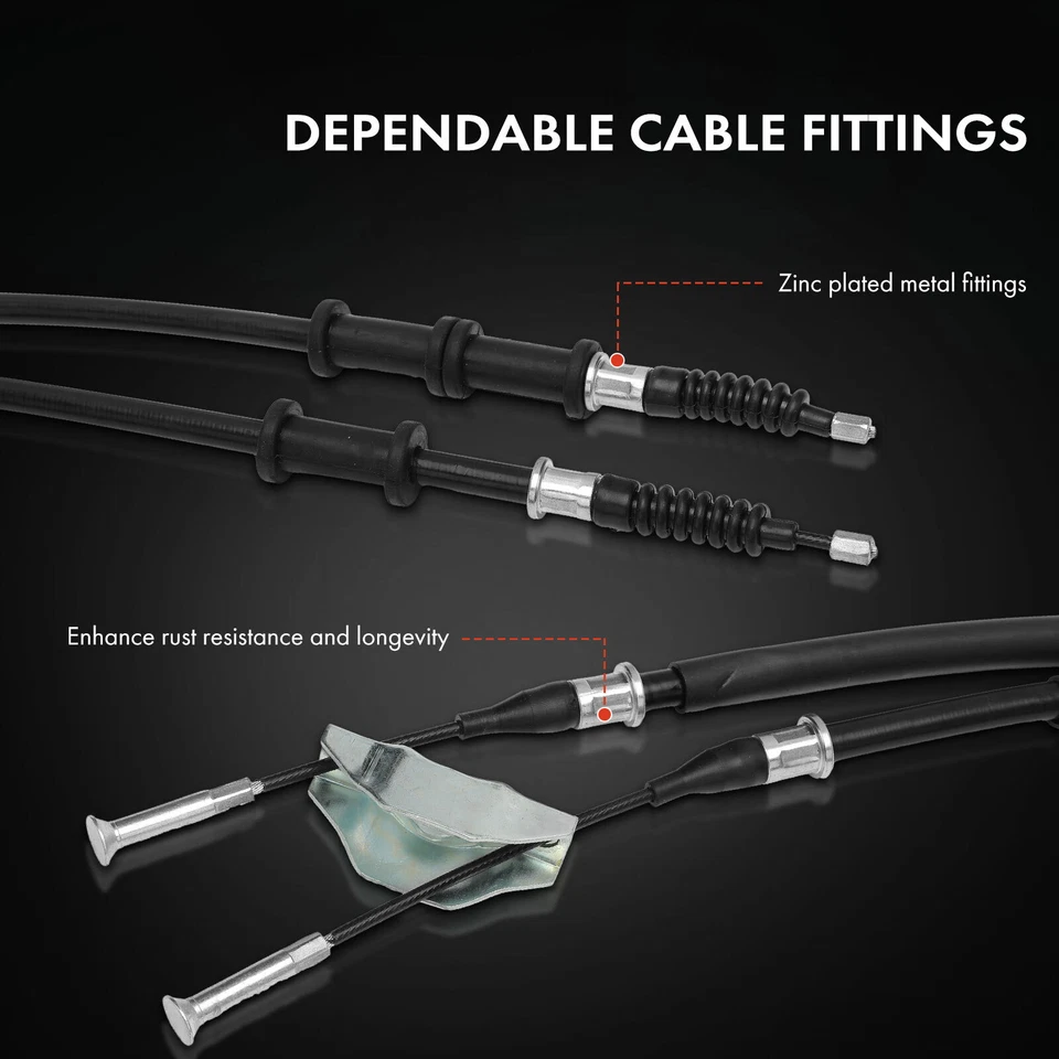 Nuevo cable de freno de estacionamiento para Saturn L100 01-02 L200 L300 LW200 LW300 intermedio Foto 4 de 4