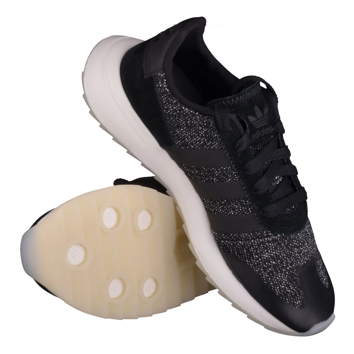 Adidas originals womens primeknit flb trainers top core black/core black/footwear white
