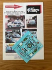 DECALS 1/43 SKODA FELICIA TRINER RALLYE MONTE CARLO 1996 RALLY MONTECARLO