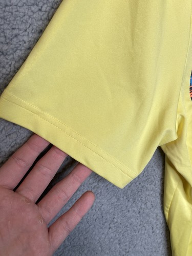 Lacoste Sport Polo Mens Extra Large XL Yellow Miami Open Short Sleeve FR 6 - Picture 19 of 19