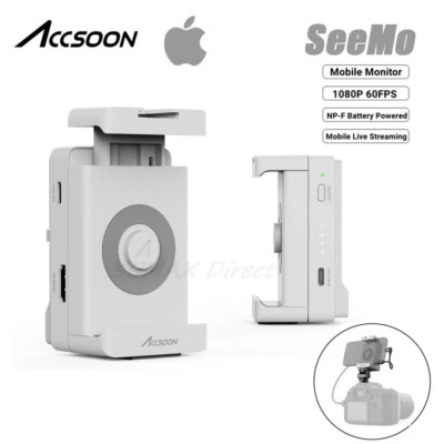 ACCSOON SeeMo Wireless Video Transmission Monitor Converter As Monitor Fr iPhone