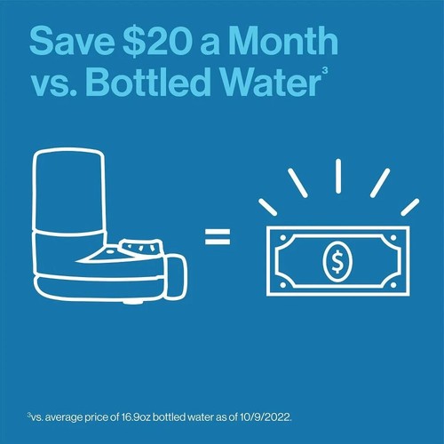 Brita Basic Kitchen Sink On Tap Faucet Water Filter System Filtration Purifier - Picture 7 of 14