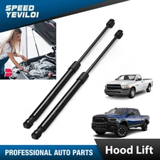 2X Front Hood Struts Lift Supports Shocks for 2002-2010 Dodge Ram 1500 2500 3500