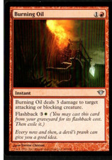 Burning Oil - Dark Ascension - uncommon - NM - MTG Magic the Gathering