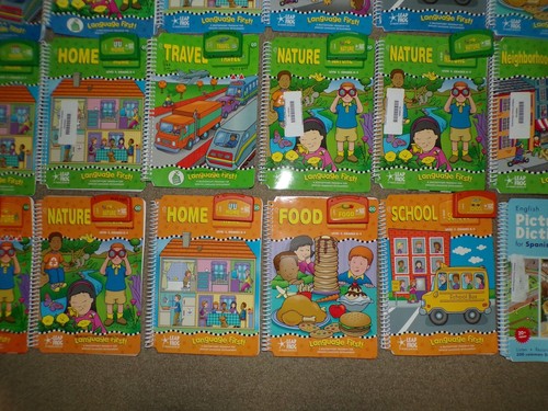 LeapFrog Language First School House Books Cartridges Level 2,3,4 K-5 LOT OF 21 - Picture 4 of 6